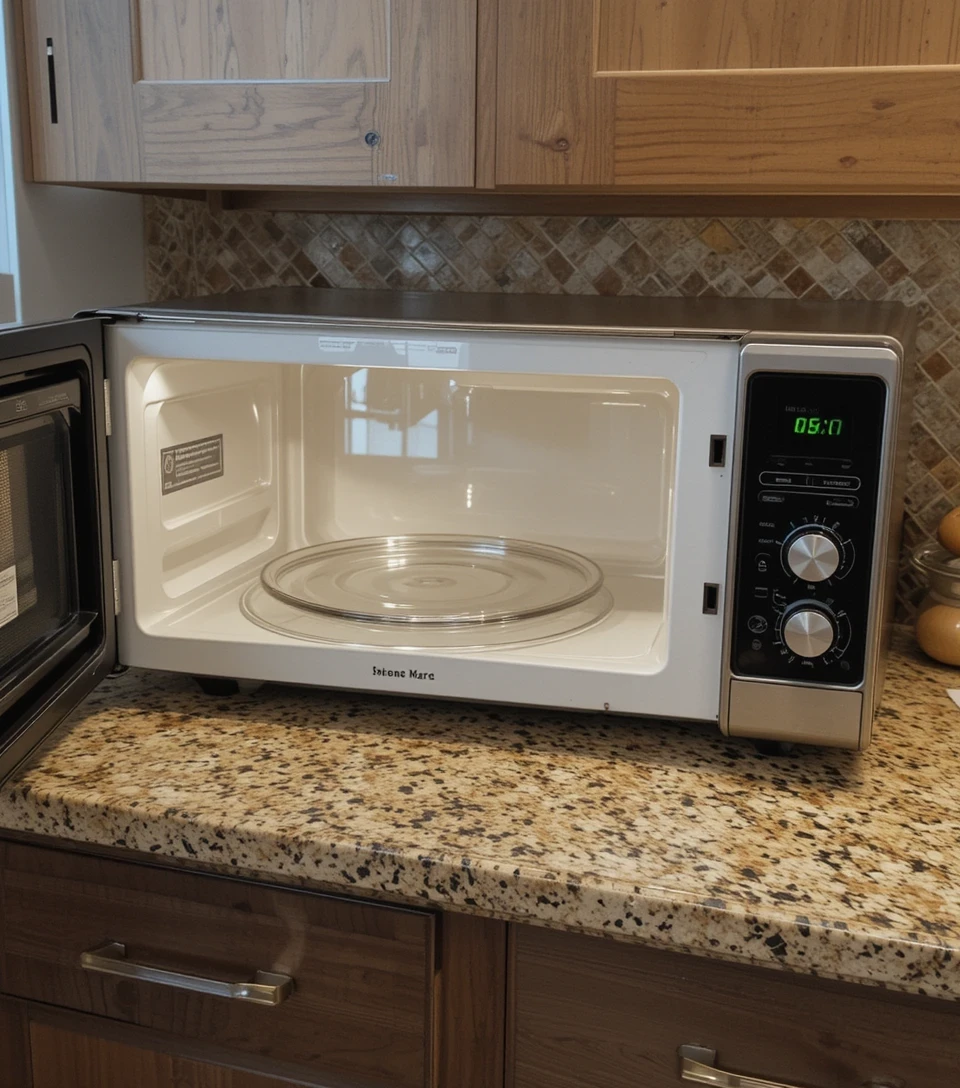 20L Solo Microwave Oven with Manual Controls