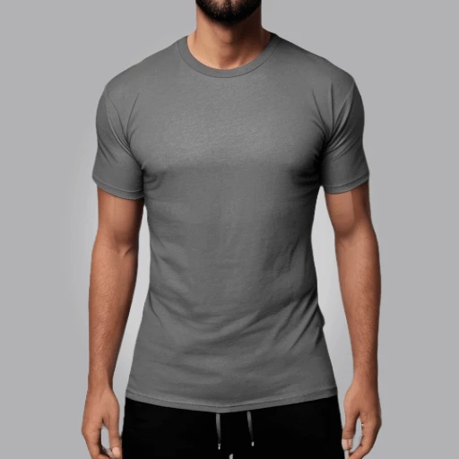 EverFresh Men's Wrinkle-Free Half Sleeve 100% Cotton Tee