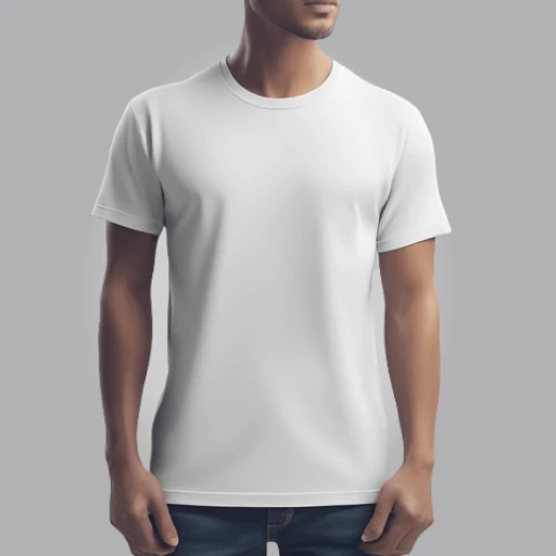EverFresh Men's Wrinkle-Free Half Sleeve 100% Cotton Tee