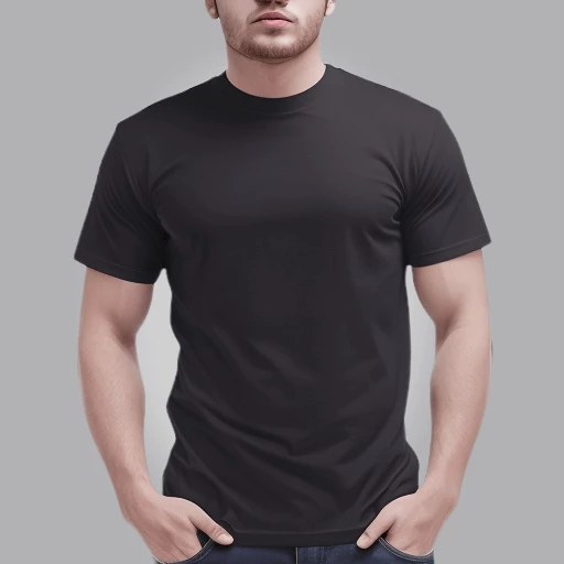 EverFresh Men's Wrinkle-Free Half Sleeve 100% Cotton Tee