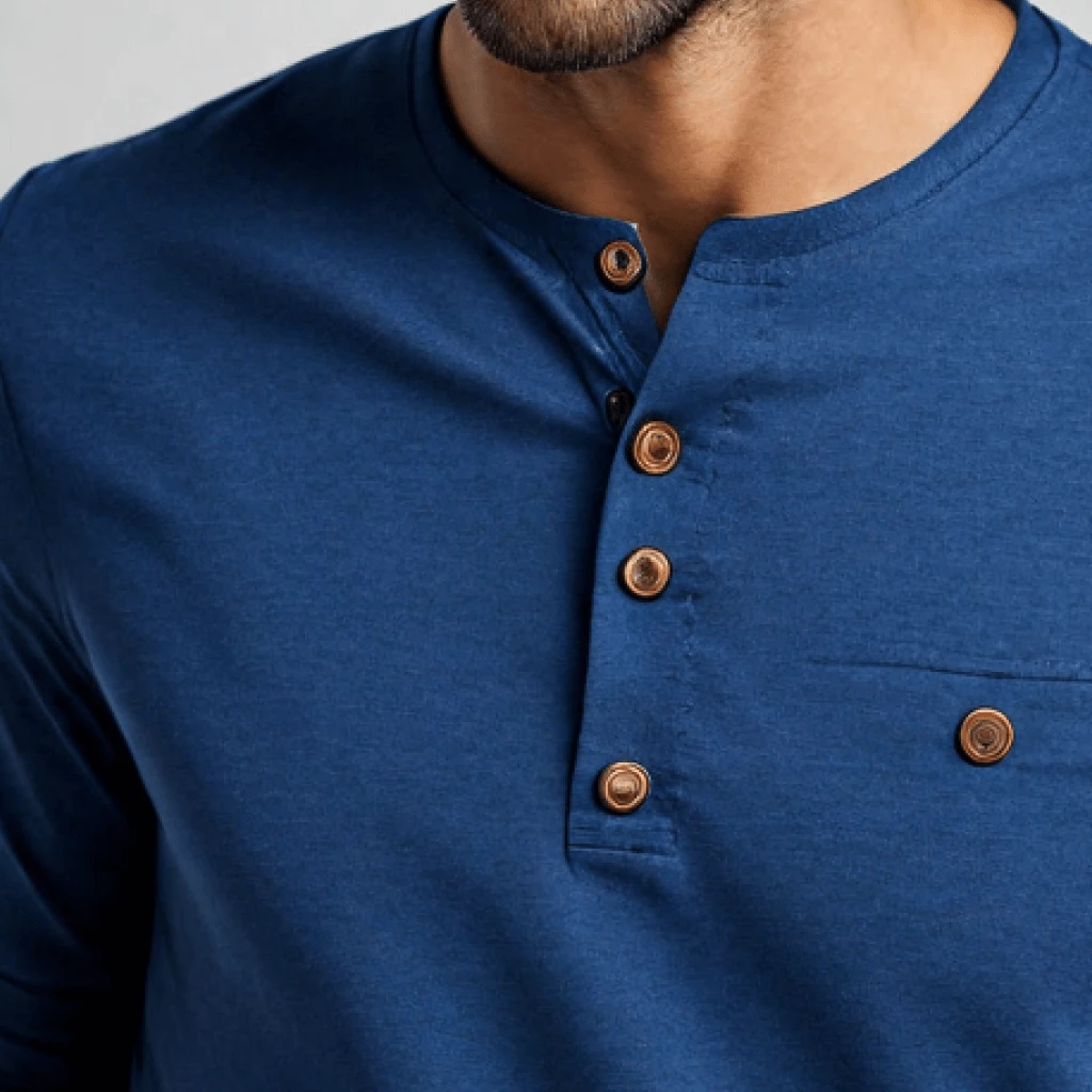 Azure Comfort Full Sleeve T-Shirt - L